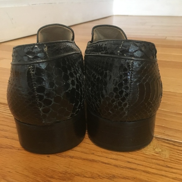 FRATELLI Genuine Snake skin Slip On Loafers main image 4